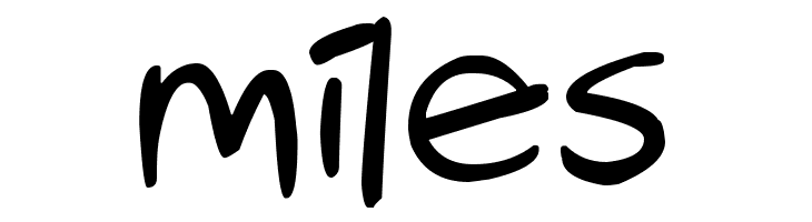 Cartoon Inkstrokes  Free Fonts Download