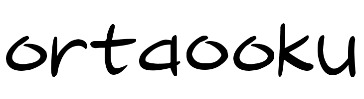 Cartoon Inkstrokes  Free Fonts Download
