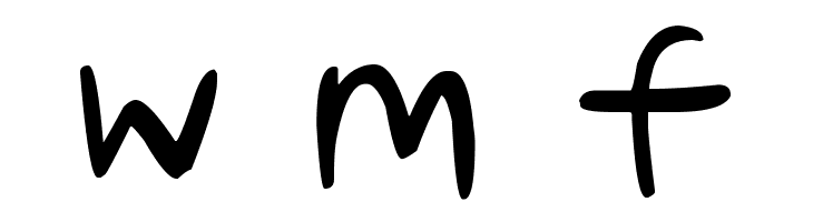 Cartoon Inkstrokes  Free Fonts Download