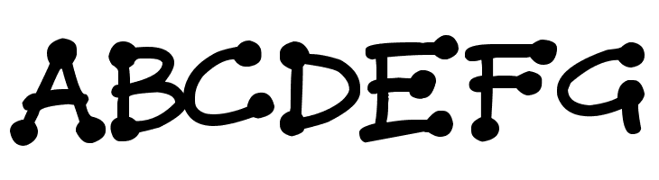 Dot Stick Doodles  Free Fonts Download