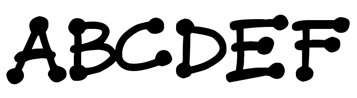 Dot Stick Doodles  Free Fonts Download