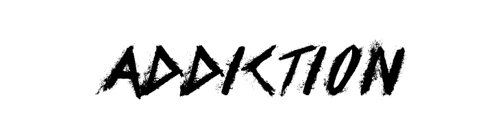 ADDICTION SKID Font