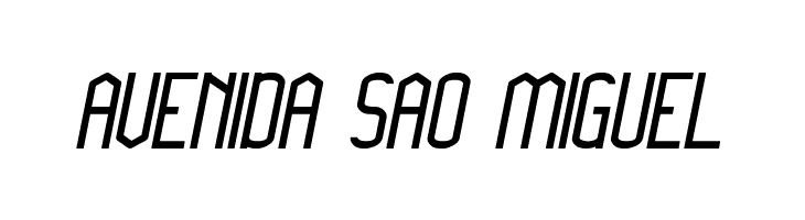 Megapolitan Jakarta Italic  Free Fonts Download