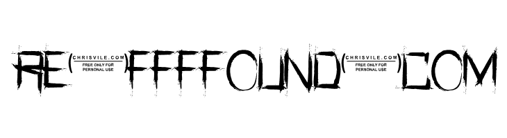 RealHorror-Regular  Free Fonts Download