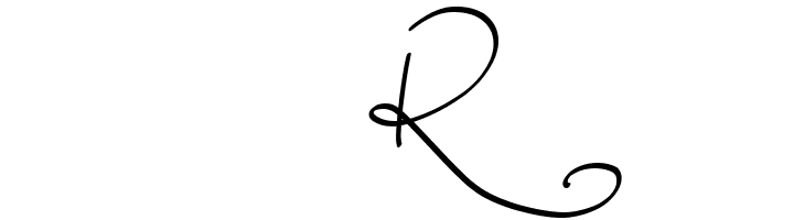 R Lyric Dragon Bold Font