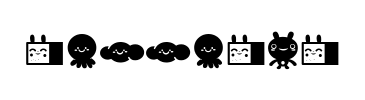 LaMonaProDingbatKawaii  Free Fonts Download