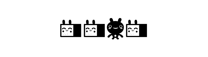 LaMonaProDingbatKawaii  Free Fonts Download