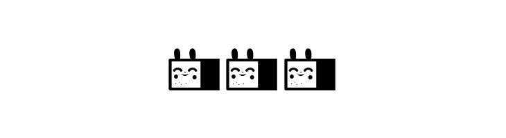 LaMonaProDingbatKawaii  Free Fonts Download