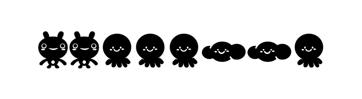 LaMonaProDingbatKawaii  Free Fonts Download