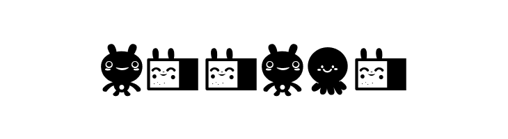 LaMonaProDingbatKawaii  Free Fonts Download