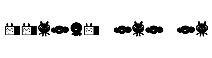 LaMonaProDingbatKawaii  Free Fonts Download