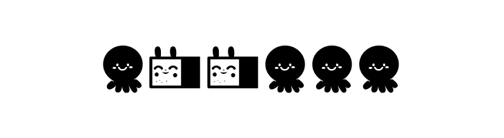 LaMonaProDingbatKawaii  Free Fonts Download