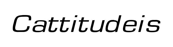 Waukegan LDO Extended Oblique  Free Fonts Download