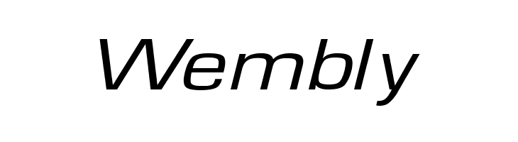 Waukegan LDO Extended Oblique  Free Fonts Download