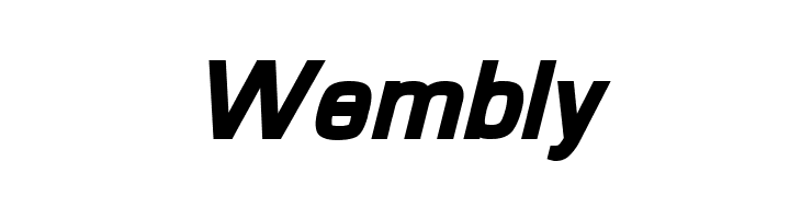 Waukegan LDO Black Oblique  Free Fonts Download