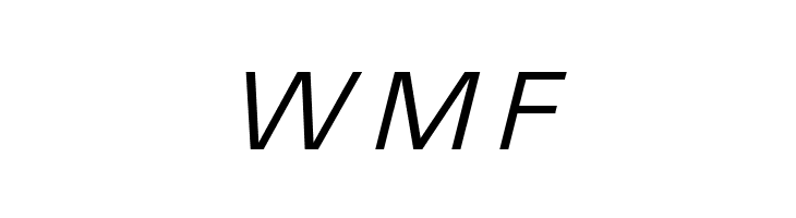 Waukegan LDO Oblique  Free Fonts Download