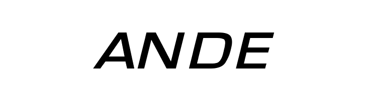 Waukegan LDO Extended Bold Oblique  Free Fonts Download