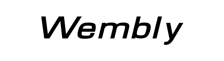 Waukegan LDO Extended Bold Oblique  Free Fonts Download