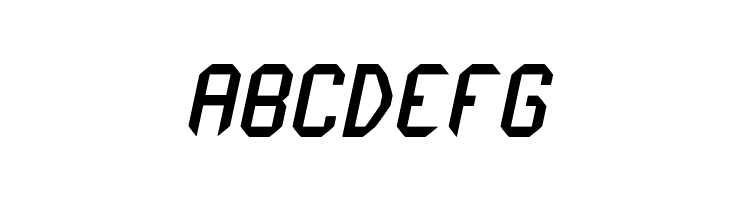 Monster oF South St Italic  Free Fonts Download