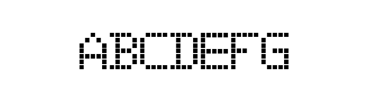 01 Digit  Free Fonts Download