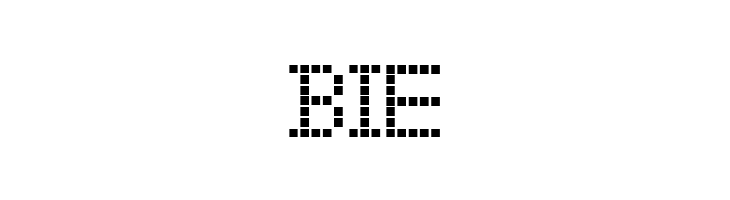 01 Digit  Free Fonts Download