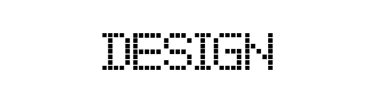 01 Digit  Free Fonts Download