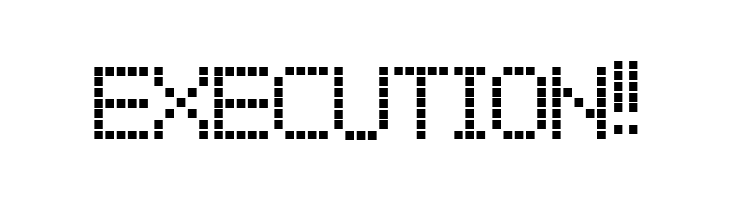 01 Digit  Free Fonts Download