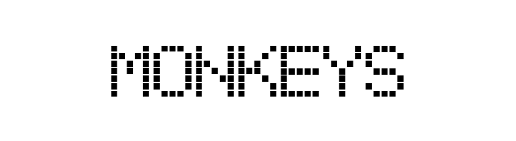 01 Digit  Free Fonts Download