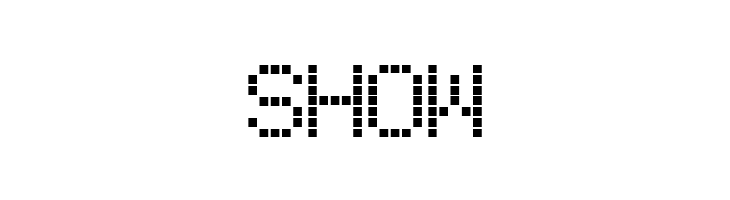 01 Digit  Free Fonts Download