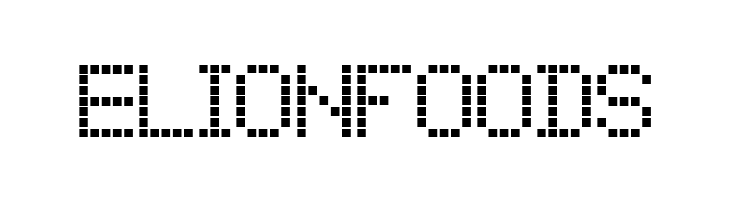 01 Digit  Free Fonts Download