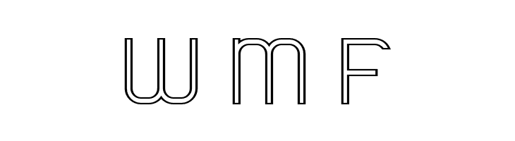 Engadi Regular Outline  Free Fonts Download