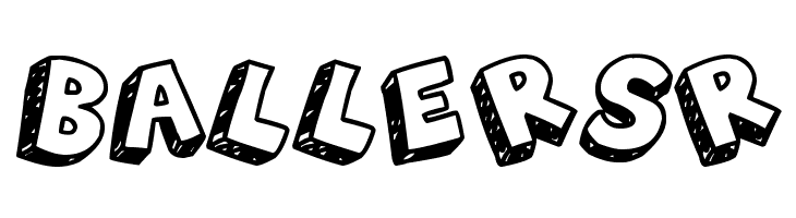 3D Hand Drawns  Free Fonts Download