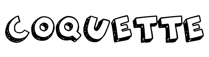 3D Hand Drawns  Free Fonts Download