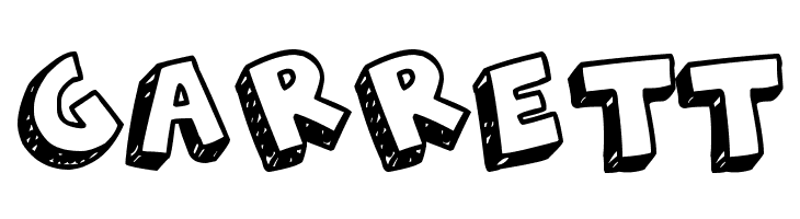 3D Hand Drawns  Free Fonts Download