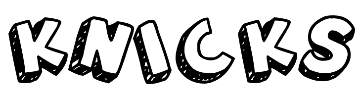 3D Hand Drawns  Free Fonts Download