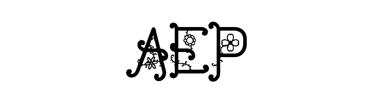 The Flowers St  Free Fonts Download