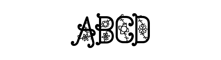 The Flowers St  Free Fonts Download