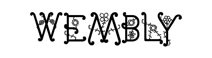 The Flowers St  Free Fonts Download