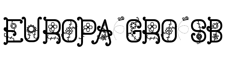 The Flowers St  Free Fonts Download