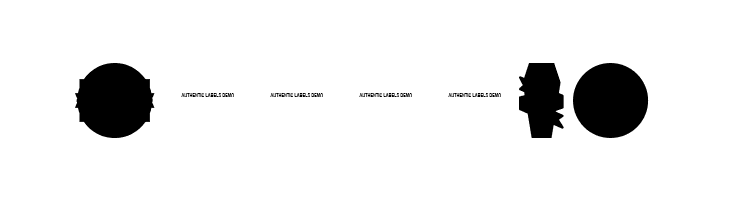 Authentic Labels Demo  Free Fonts Download