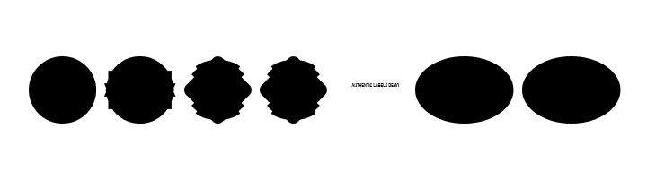 Authentic Labels Demo  Free Fonts Download