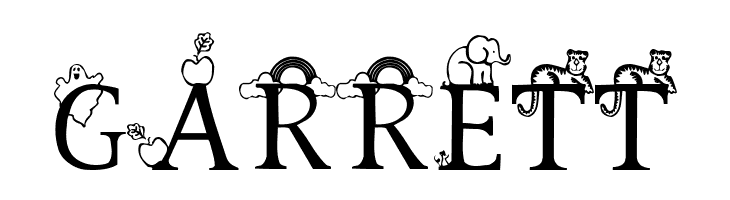 Kids Alphabet  Free Fonts Download