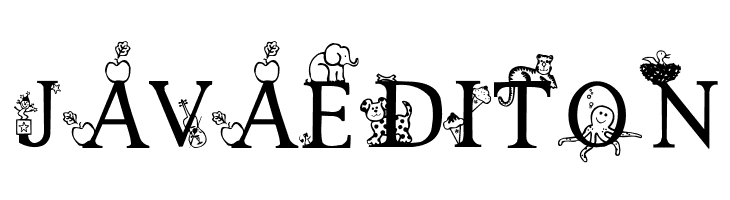 Kids Alphabet  Free Fonts Download