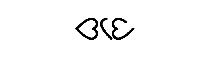 i love you  Free Fonts Download