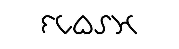 i love you  Free Fonts Download