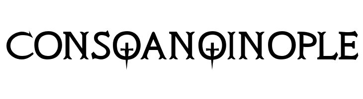 CONSQANQINOPLE Knights Quest Font