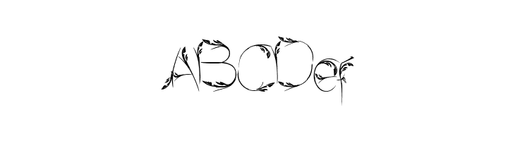 Bird Feather  Free Fonts Download