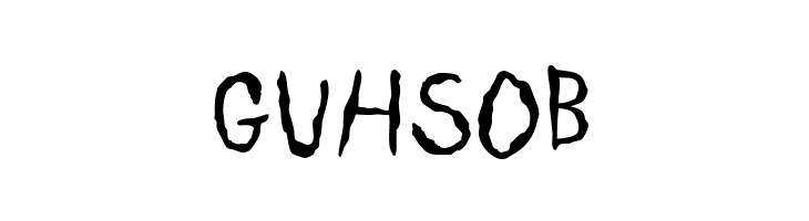 GUHSOB Dinosaur Jr Plane Font
