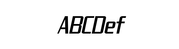 SF Theramin Gothic Condensed Oblique  Free Fonts Download