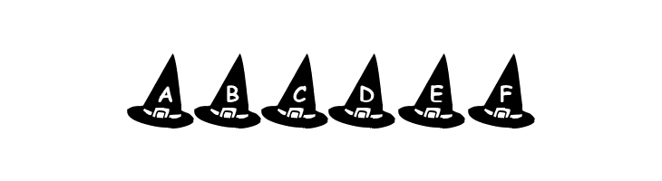 KR Witch's Hat  Free Fonts Download